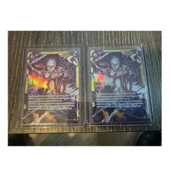 Bandai One Piece Card Game Enel Character OP15-118 Holo Lot - 2 English Cards - Image 1