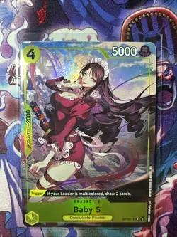 One Piece TCG: Premium Collection Vol 5 Baby 5 OP12-112 (Alt Art / Promo) - MINT - Image 2