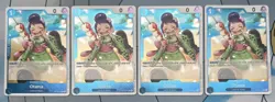 Otama OP13-043 X4 Play Set Carrying On His Will Foil One Piece TCG - Image 1