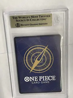 One Piece English Shanks Emperors in the New World Alt Art SR OP09-004 BGS 9.5 - Image 3