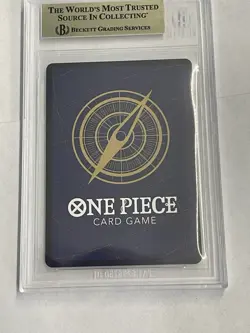 One Piece English Shanks Emperors in the New World Alt Art SR OP09-004 BGS 9.5 - Image 4