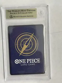 One Piece English Shanks Emperors in the New World Alt Art SR OP09-004 BGS 9.5 - Image 5