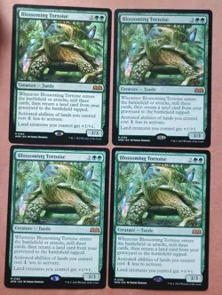 4x Blossoming Tortoise **NEAR MINT** **UNPLAYED** MTG - Image 1