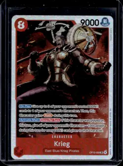 2026 One Piece Adventure on Kami's Island Krieg Super Rare #OP15-008 - Image 1