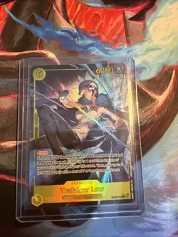 One Piece CCG English Trafalgar Law SEC Alt Art EB03-062 NM Heroine Edition - Image 1