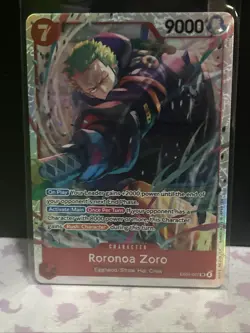 Roronoa Zoro EB04-007 SR Adventure on Kami's Island One Piece Foil Near Mint - Image 1