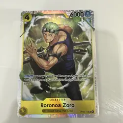 ONE PIECE OP15-113 SR Roronoa Zoro Adventure on KAMI's Island English- NM - Image 1