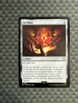MTG Sol Ring #0284 Uncommon Commander: The Lord of the Rings (LTC) - Image 1