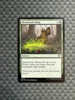 MTG Skyshroud Claim #0107 Common Commander: Edge of Eternities (EOC) - Image 1