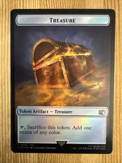 Hero (0003) Token / Treasure Token NM Final Fantasy MTG Magic the Gathering Eng - Image 2