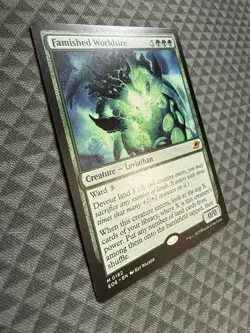 MTG Famished Worldsire #0182 Mythic Edge of Eternities (EOE) - Image 2