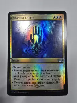 Obscura Charm Streets of New Capenna Foil Mtg Magic The Gathering - Image 1