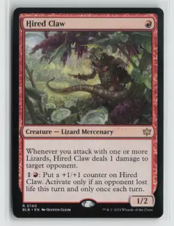 Hired Claw 0140 Bloomburrow BLB MTG Magic - Image 1
