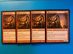 MTG 4x Kruin Outlaw Terror of Kruin Pass 152 Innistrad Magic Gathering x4 NM - Image 1