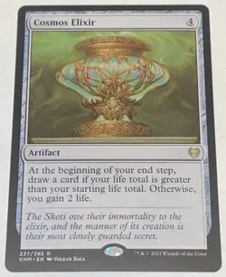 Cosmos Elixir 237/285 Khm Kaldheim Rare MTG MAGIC THE GATHERING NEW UNPLAYED - Image 1