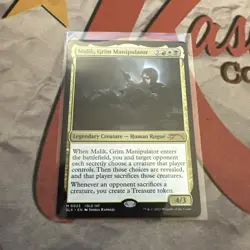 MTG Malik, Grim Manipulator Universes Within (SLX) 0023 Regular Mythic The List! - Image 1
