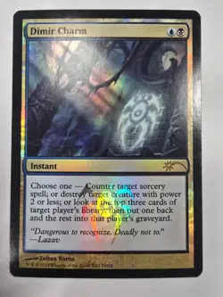 Dimir Charm FNM Promos Foil Magic The Gathering Mtg - Image 1