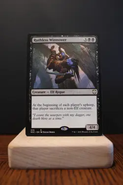 Ruthless Winnower - Rare MTG Kaldheim Commander Elf Rogue Creature NM | ManaFam - Image 1