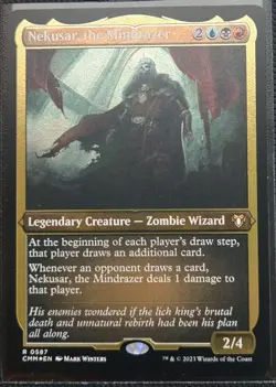 1x MTG English Nekusar, the Mindrazer (Foil Etched) NM Foil Commander Legends - Image 1