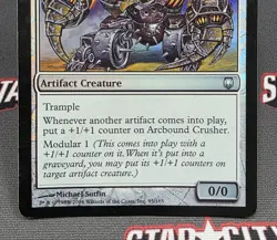 MTG FOIL Arcbound Crusher- DAMAGED -Darksteel Magic the Gathering Card #95 - Image 4