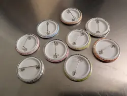 Pokemon Pins **Made From Real Cards** 1.5 Inch 9 Button Pins Energy Card Set - Image 5