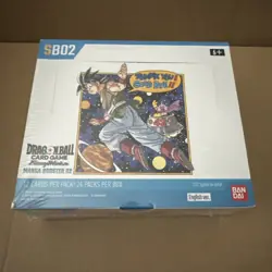 DRAGON BALL FUSION WORLD CARD GAME MANGA BOOSTER SB02 SEALED ENGLISH BOX SEALED - Image 1