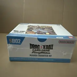 DRAGON BALL FUSION WORLD CARD GAME MANGA BOOSTER SB02 SEALED ENGLISH BOX SEALED - Image 2