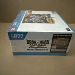 DRAGON BALL FUSION WORLD CARD GAME MANGA BOOSTER SB02 SEALED ENGLISH BOX SEALED - Image 3