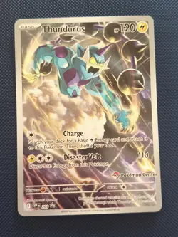 Thundurus - (Pokemon Center Exclusive) Promo SV: Promo Cards 209 NM - Image 1