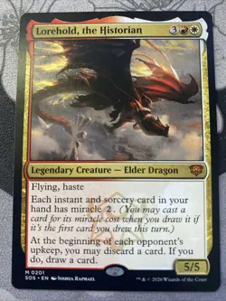 1 x Lorehold, the Historian - Secrets of Strixhaven - NM-Mint - MTG - Image 1