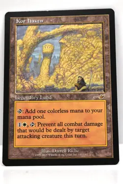 MTG, KOR HAVEN, NEMESIS, NM, NEVER BEEN PLAYED - Image 1