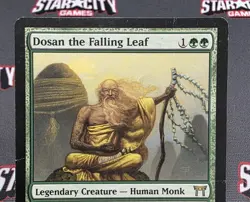 MTG Dosan the Falling Leaf- DAMAGED -Champions of Kamigawa Magic Card #205 - Image 3