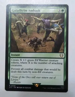 Galadhrim Ambush MTG Commander: Lord of the Rings Magic The Gathering - Image 1