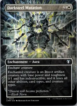 Commander Masters #623 Darksteel Mutation (Borderless) - Image 1