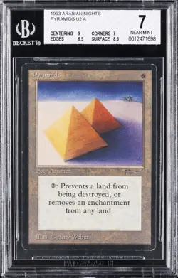 1993 MAGIC: THE GATHERING ARABIAN NIGHTS PYRAMIDS BGS 7 - Image 1