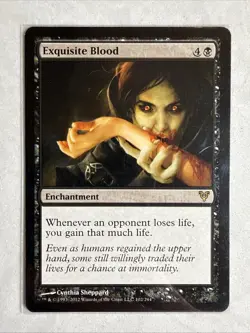 Exquisite Blood Avacyn Restored Lightly Played - Image 1