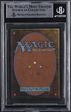 1994 MAGIC: THE GATHERING LEGENDS LAND TAX BGS 9 - Image 2