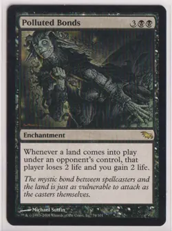 MTG Polluted Bonds Shadowmoor Regular - Image 1