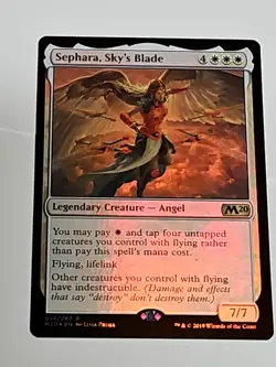 Sephara Sky's Blade FOIL 036/280 M20 NM - MTG Magic The Gathering - Image 1