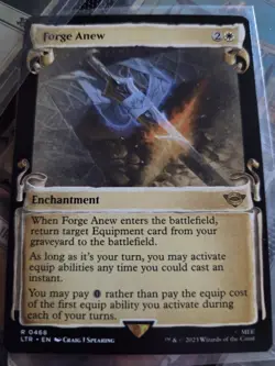 Forge Anew (Showcase Scrolls) Universes Beyond: the Lord of the Rings - Image 1