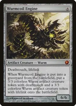 Wurmcoil Engine NM/EX Scars of Mirrodin - Image 1