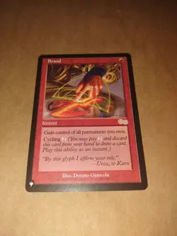 Brand 176/350 - MTG The List Reprints - Near Mint (NM) - Regular Rare - Image 2