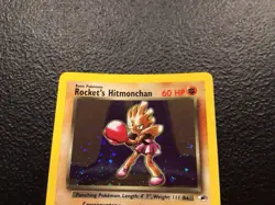 Pokemon Rocket's Hitmonchan Holo Gym Heroes 11/132 WOTC Vintage 2000 - Image 4