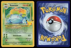 Venusaur 15/102 Classic Collection Celebrations: Classic Collection Pokemon NM - Image 3
