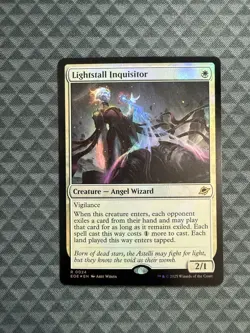 MTG Lightstall Inquisitor #0024 Foil Rare Edge of Eternities (EOE) - Image 1