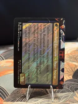 Fang, Fearless l'Cie #526 (Borderless) (Surge Foil) MtG Final Fantasy - Image 2