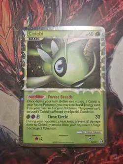 Pokemon TCG Celebi (Prime) 92/102 2010 Triumphant Ultra Rare Card - MP - Image 1