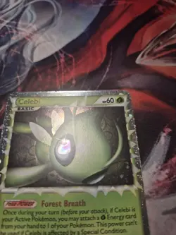 Pokemon TCG Celebi (Prime) 92/102 2010 Triumphant Ultra Rare Card - MP - Image 4