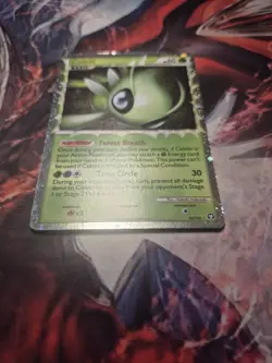 Pokemon TCG Celebi (Prime) 92/102 2010 Triumphant Ultra Rare Card - MP - Image 5