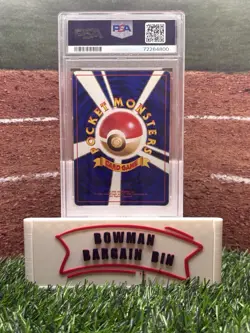 Pokemon 1999 Pocket Monsters Japanese Gym 2 Blaines Arcanine #59 Holo PSA 8 - Image 2